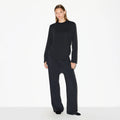 BOYFRIEND LONG SLEEVE T-SHIRT | ONYX