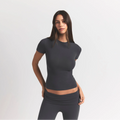 COTTON JERSEY T-SHIRT | ASH