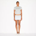 COTTON JERSEY T-SHIRT | LIGHT HEATHER GREY