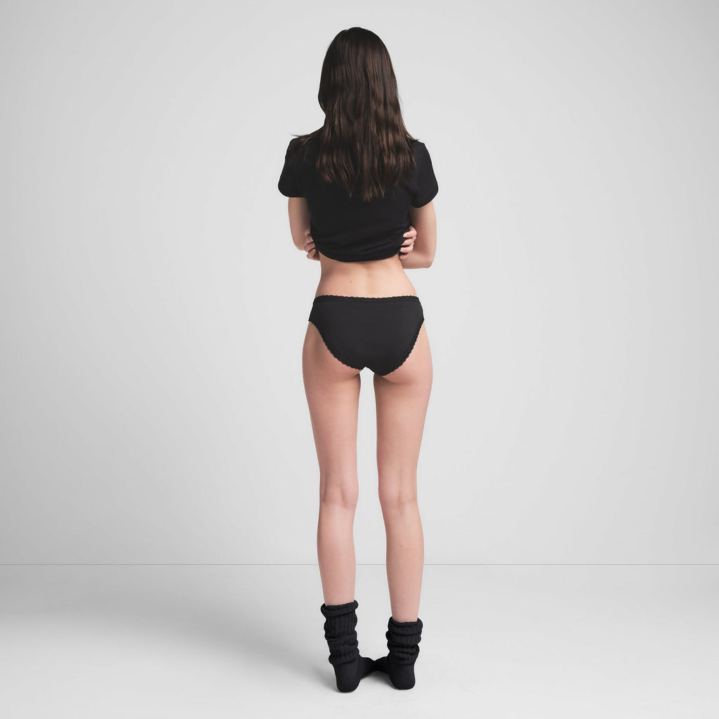 LIGHTWEIGHT COTTON LACE BRIEF | SOOT
