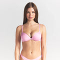 SKIMS ULTIMATE TEARDROP PUSH-UP BRA | BUBBLE GUM LEOPARD PRINT