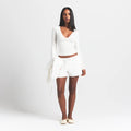 COTTON FLEECE CLASSIC SHORT | MARBLE