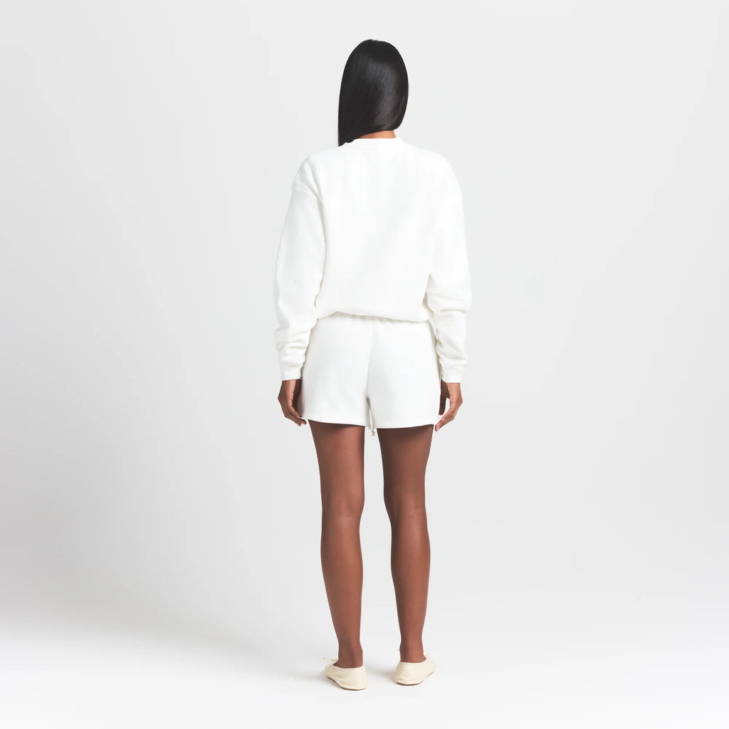 COTTON FLEECE CLASSIC SHORT | MARBLE