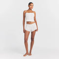 POPLIN APPAREL SHORT | SNOW