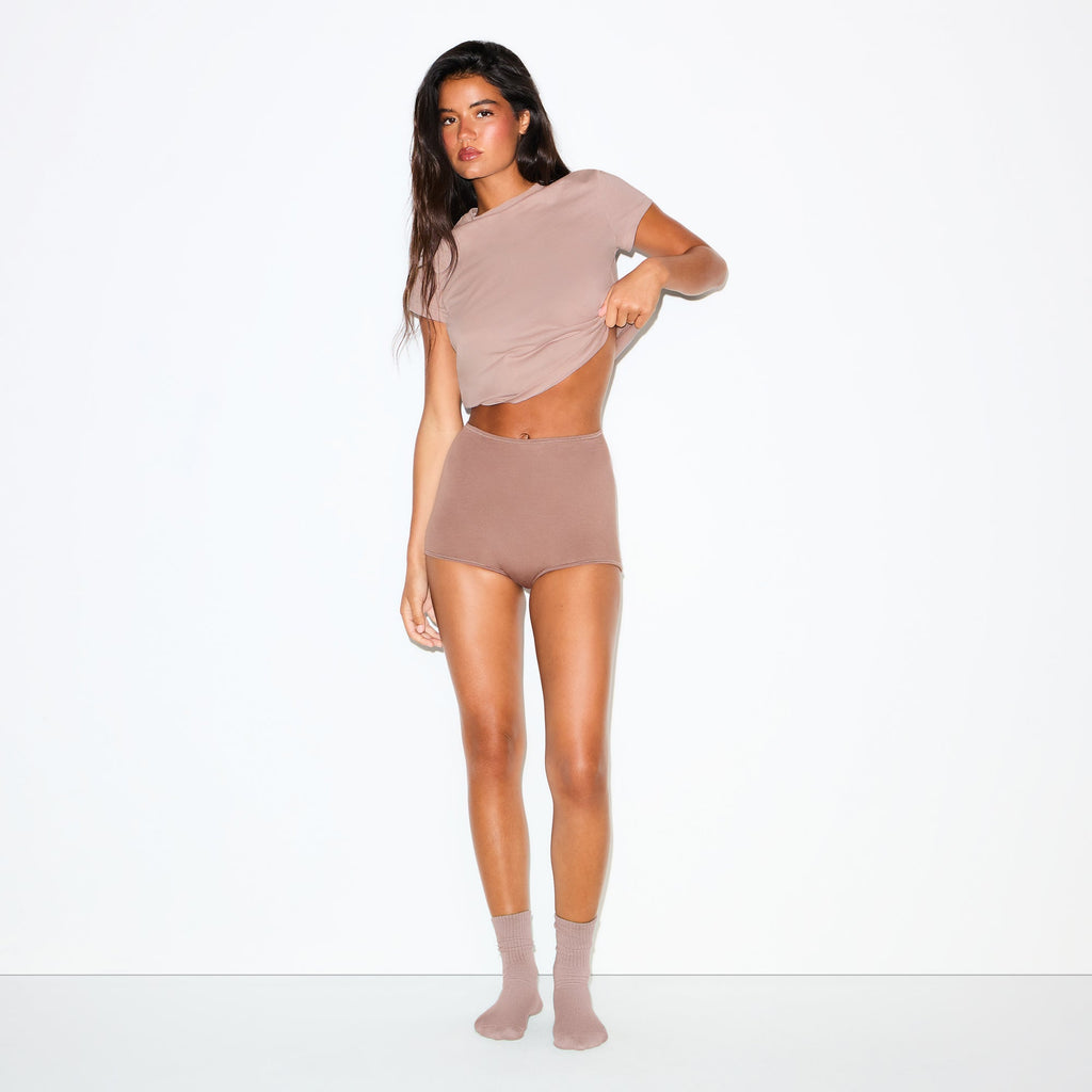 PERIOD PANTIES BOY SHORT | UMBER