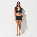 COTTON COVER-UPS SHORT | ONYX