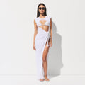 COTTON COVER-UPS SARONG DRESS | SNOW