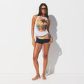 COTTON COVER-UPS TANK | AIRBRUSH BEACH SCENE