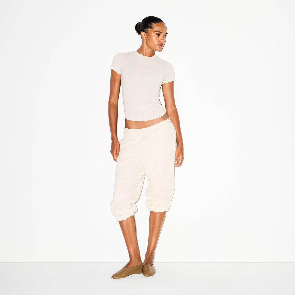 COTTON FLEECE CLASSIC JOGGER | OATMEAL HEATHER