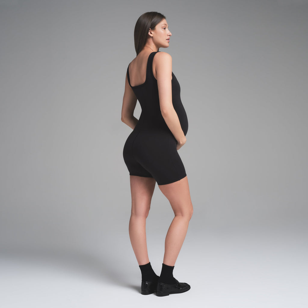 COTTON JERSEY MATERNITY ONESIE | SOOT