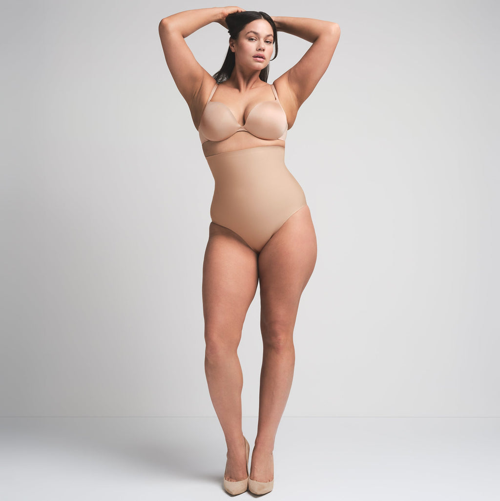 SKIMS BODY CORE SCULPT HIGH-WAISTED BRIEF | CLAY