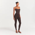 THE ESSENTIAL COLLECTION HIGH-WAISTED LEGGING | ESPRESSO