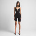 SEAMLESS SCULPT BUTT LIFTING OPEN BUST BODYSUIT | ONYX