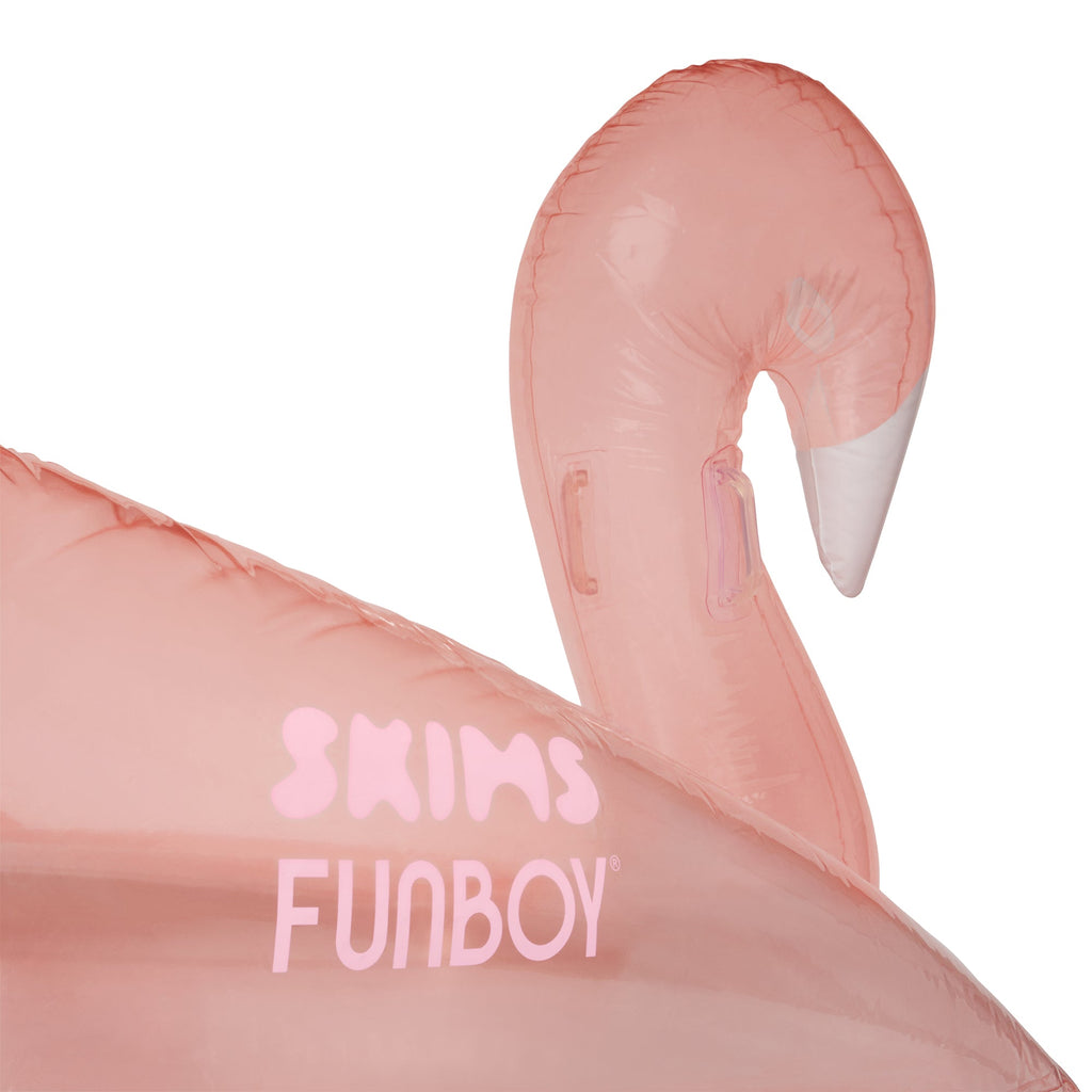 FUNBOY X SKIMS SWAN POOL FLOAT | CHERRY BLOSSOM