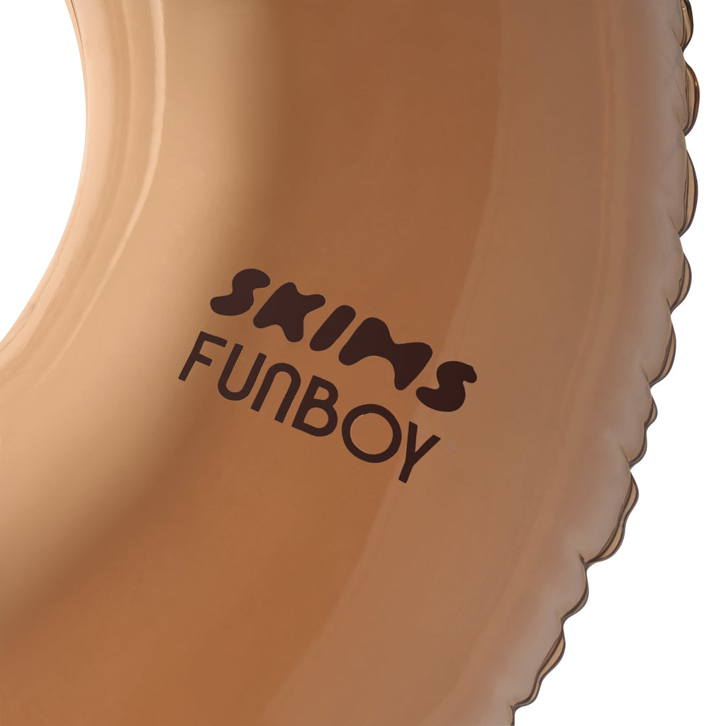 FUNBOY X SKIMS VINTAGE TUBE FLOAT | SIENNA AND CLEAR