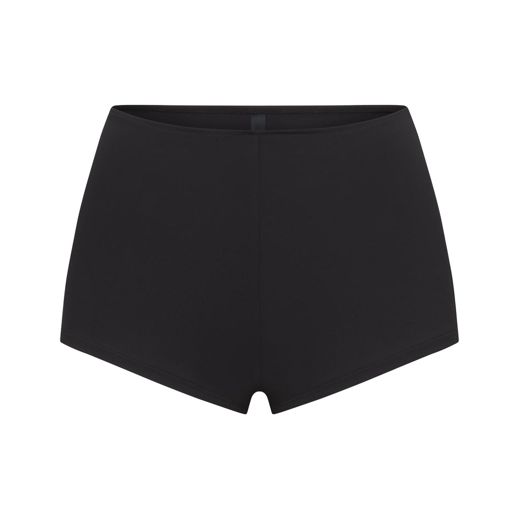 SIGNATURE SWIM SHORT BIKINI BOTTOM | ONYX