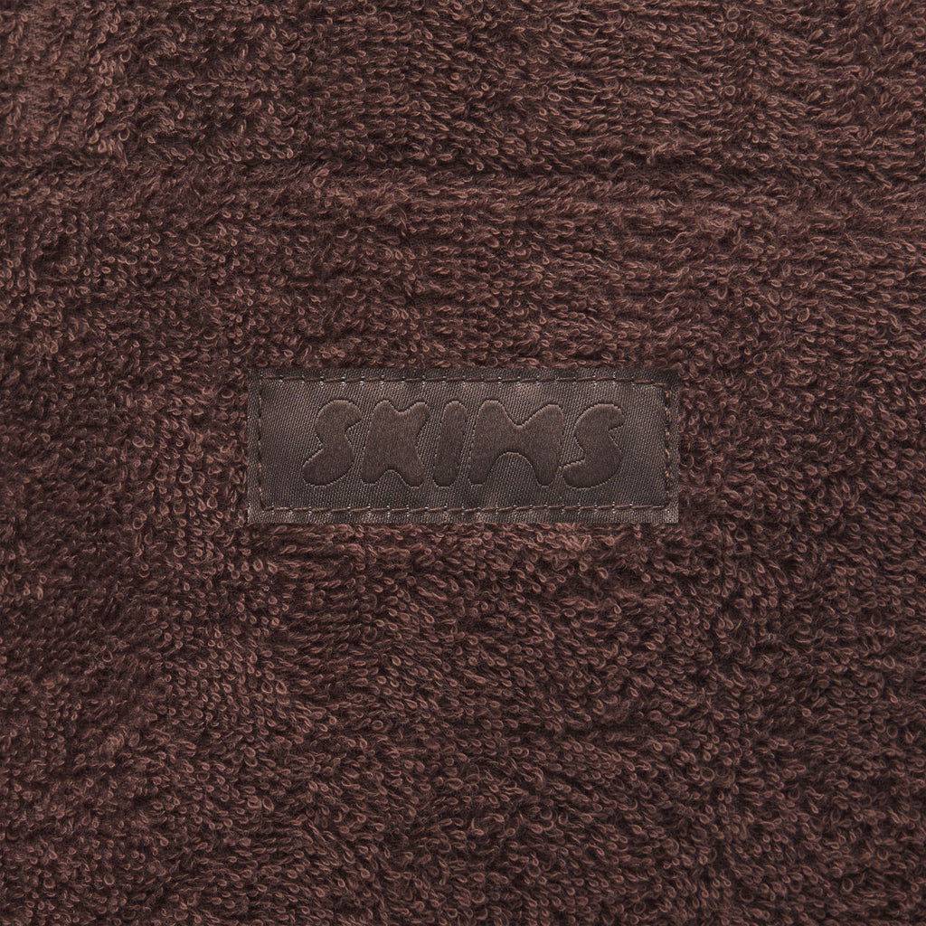 TERRY JUMBO TOTE | DARK SEPIA