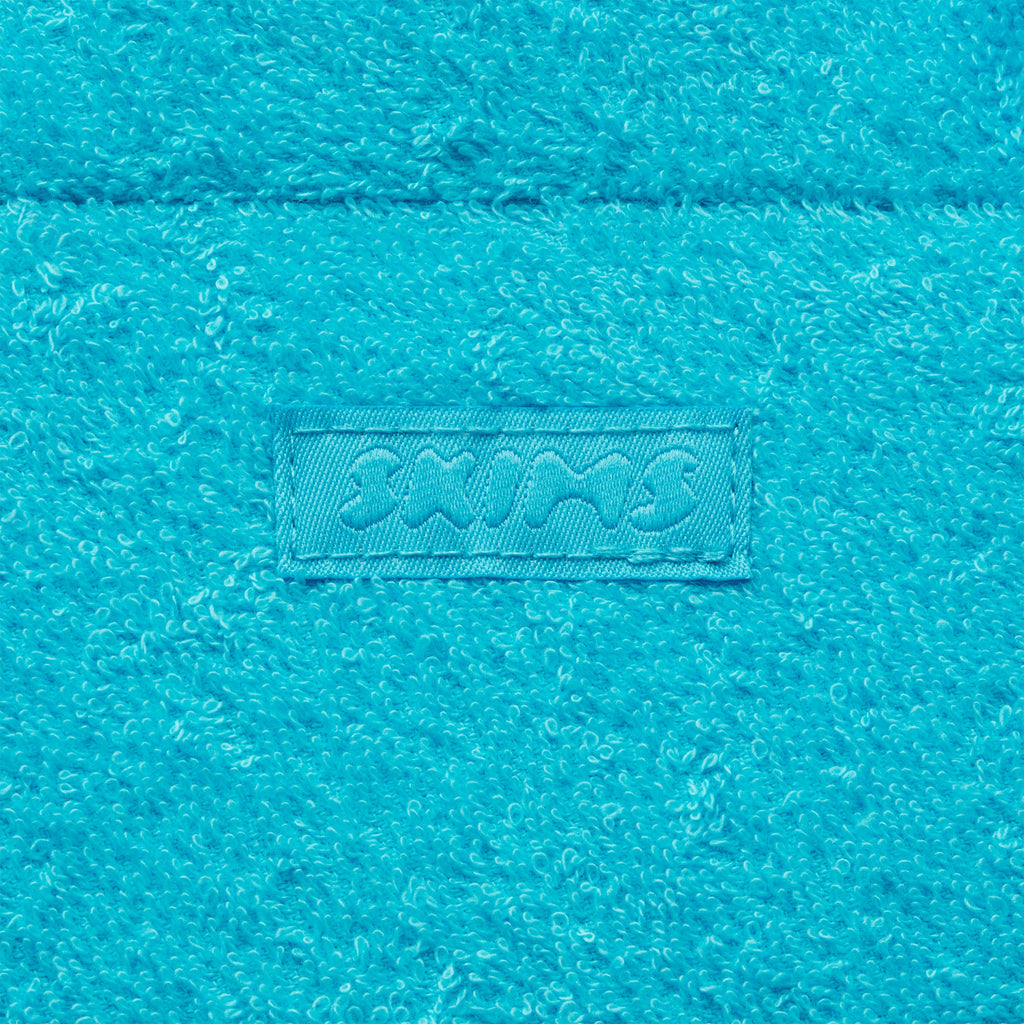 TERRY JUMBO TOTE | CYAN