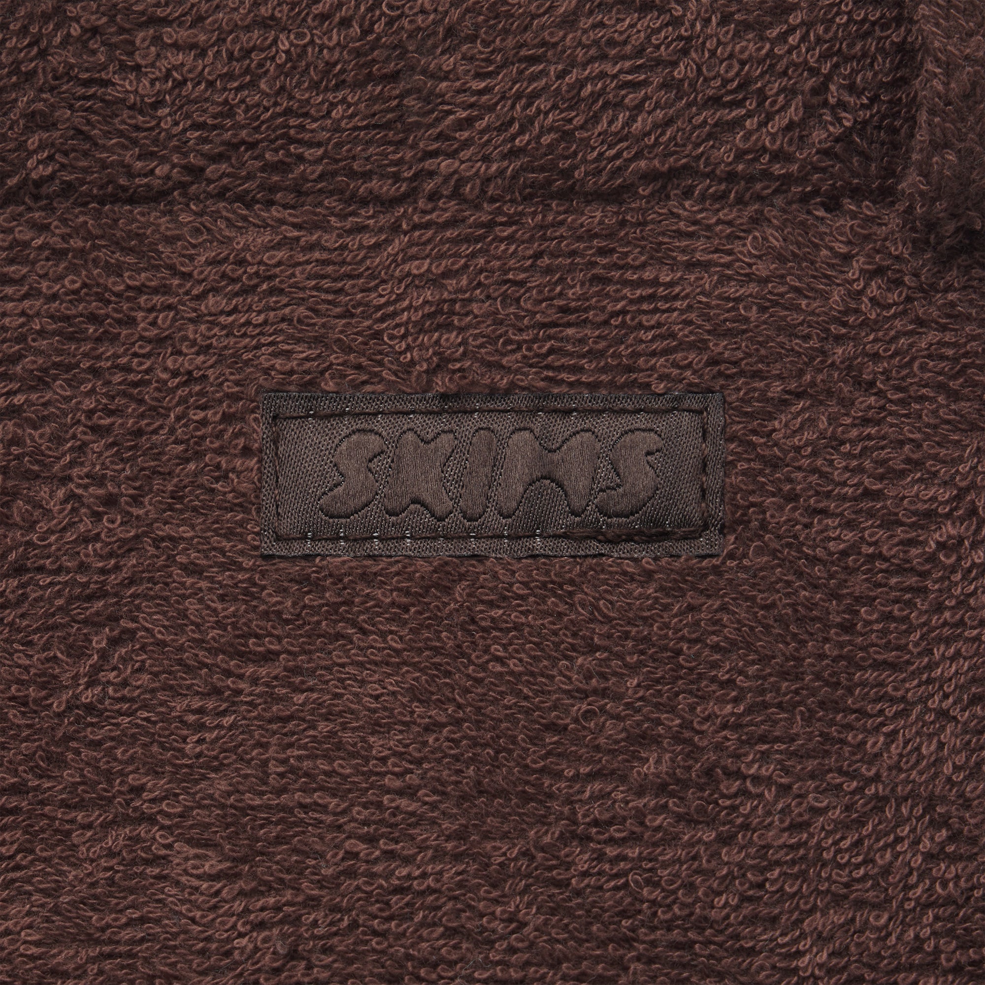 TERRY SMALL TOTE | DARK SEPIA