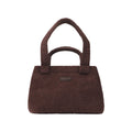 TERRY SMALL TOTE | DARK SEPIA