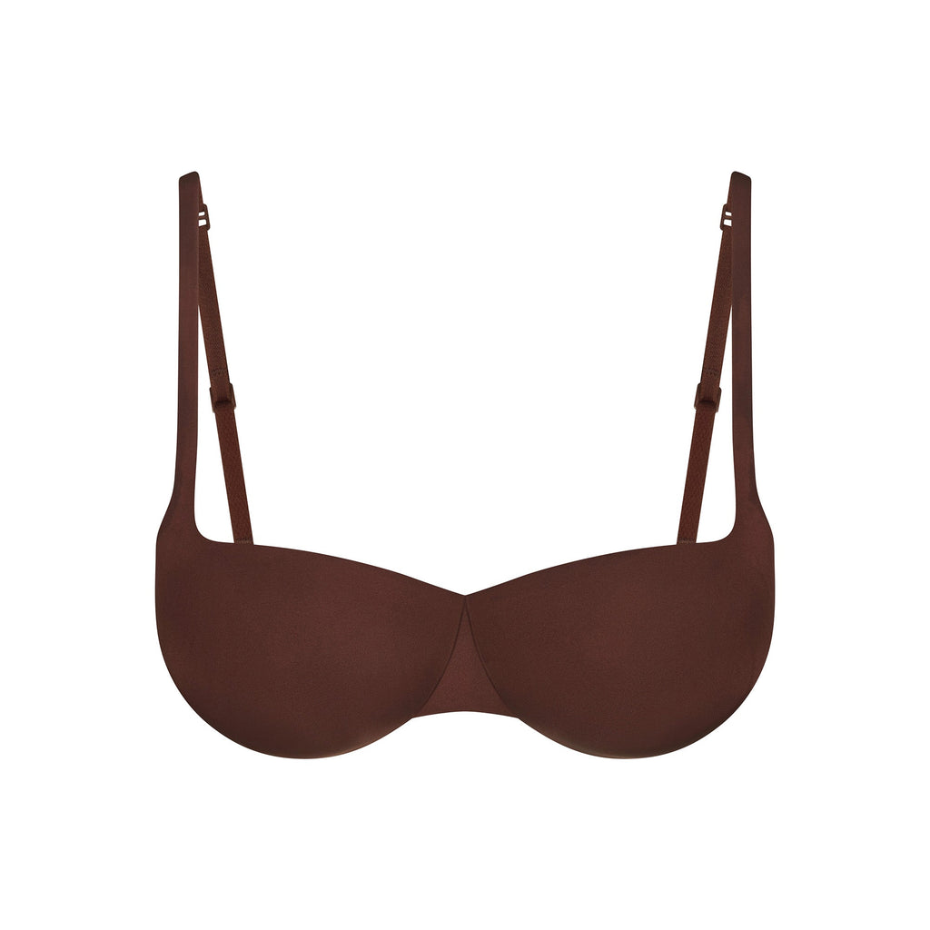 SKIMS ULTIMATE BALCONETTE PUSH-UP BRA | COCOA
