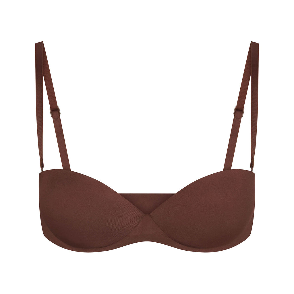 SKIMS ULTIMATE STRAPLESS PUSH-UP BRA | COCOA