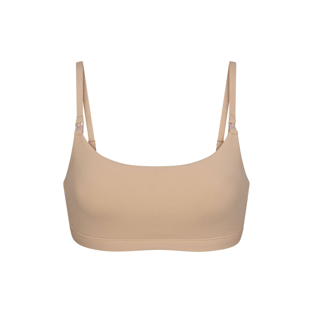 FITS EVERYBODY MATERNITY PUMPING SCOOP BRALETTE | CLAY