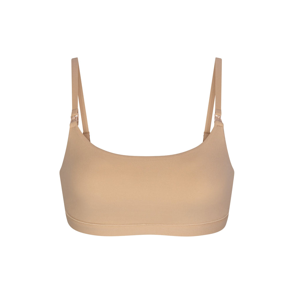 FITS EVERYBODY MATERNITY NURSING SCOOP BRALETTE | CLAY