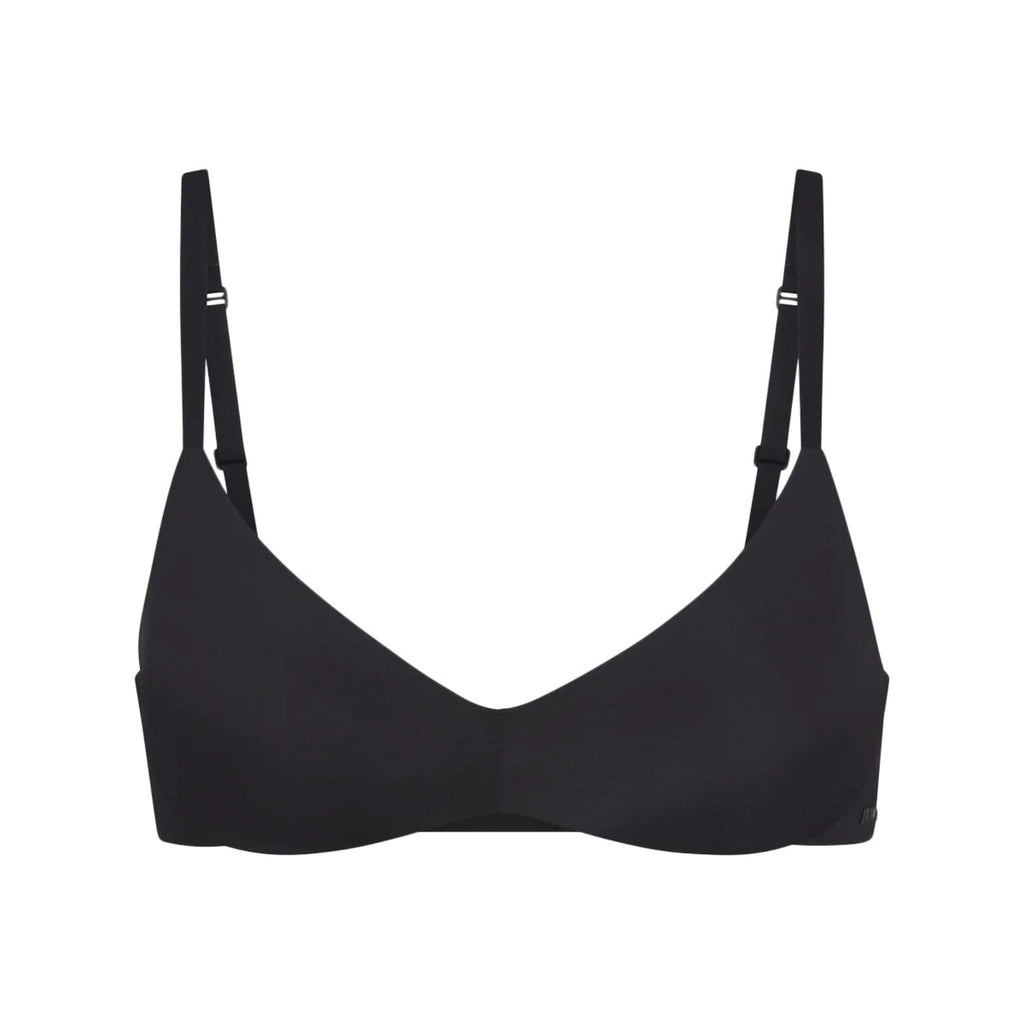 WIRELESS FORM PUSH-UP PLUNGE BRA | ONYX