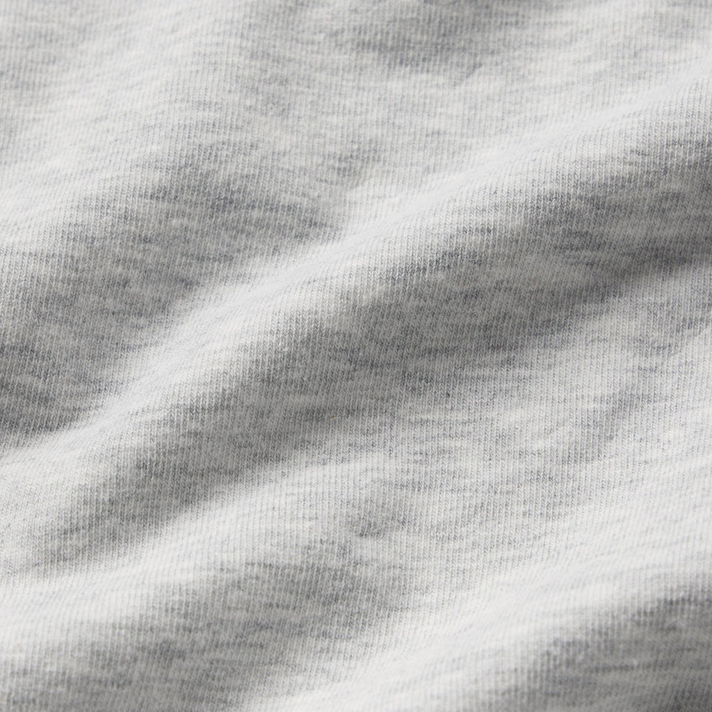 COTTON JERSEY MATERNITY NURSING SCOOP BRALETTE 2-PACK | LIGHT HEATHER GREY