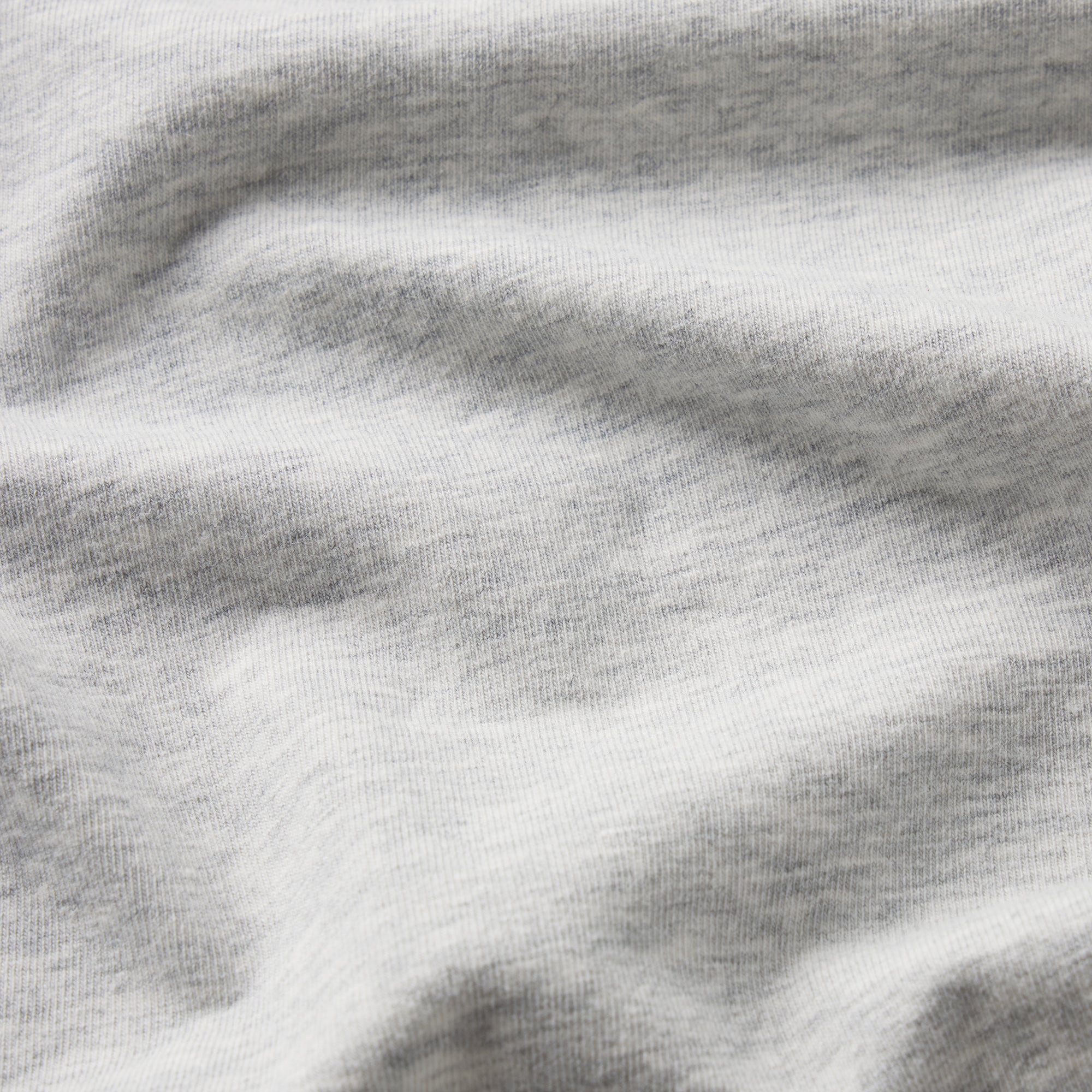 WORN IN JERSEY BABY V NECK TEE | LIGHT HEATHER GREY