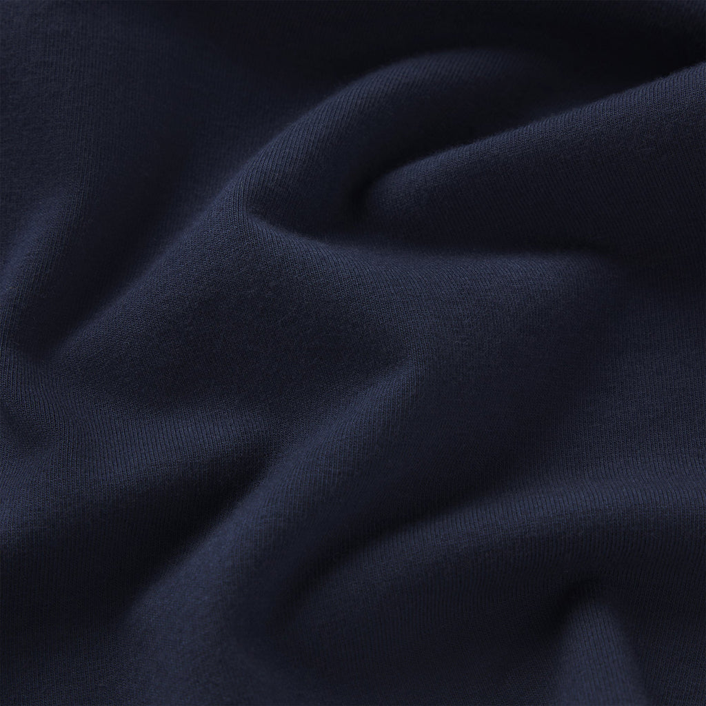 COTTON JERSEY LOOSE SHORT | NAVY
