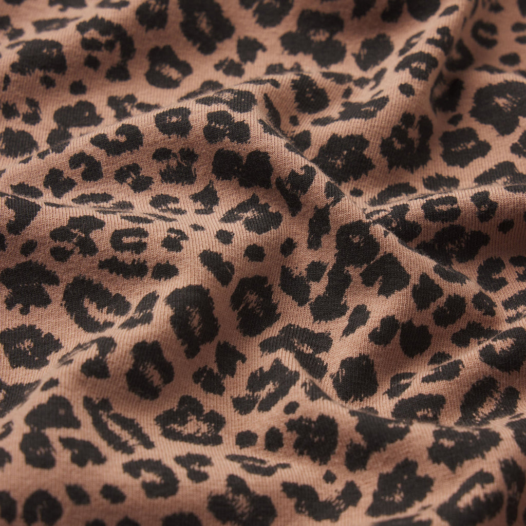 COTTON JERSEY TUBE TOP | SIENNA NATURAL LEOPARD