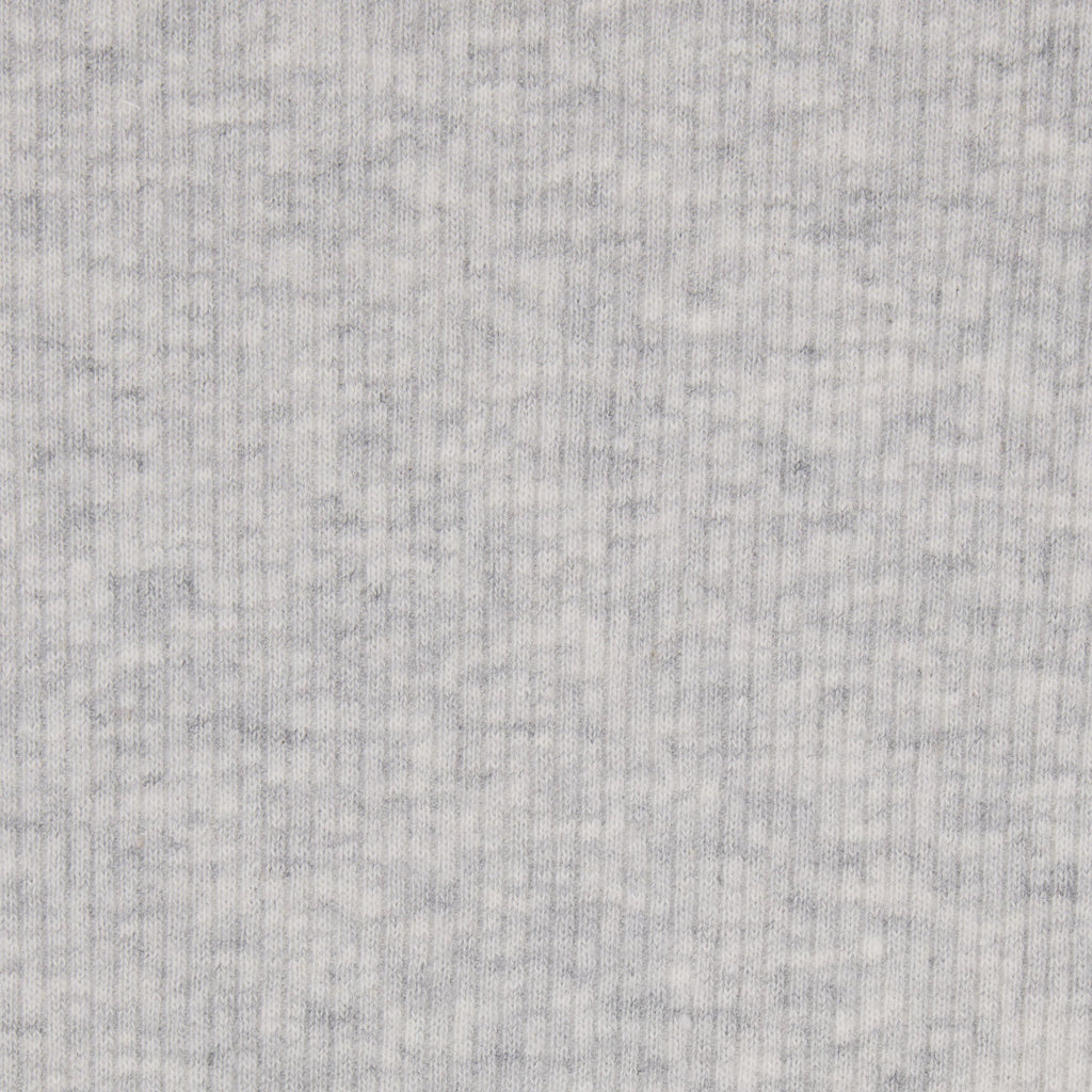 COTTON RIB BRIEF | LIGHT HEATHER GREY