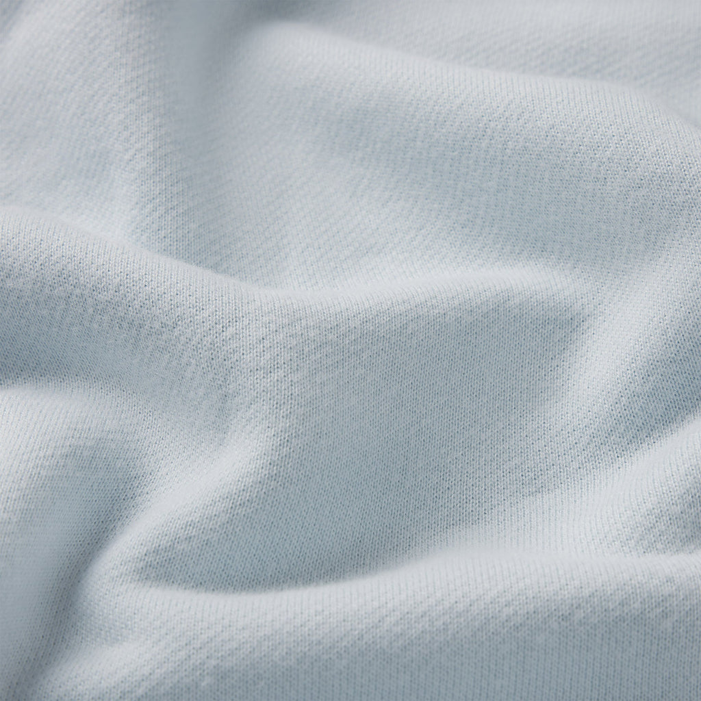 DRAPEY FRENCH TERRY SHORT | POWDER BLUE