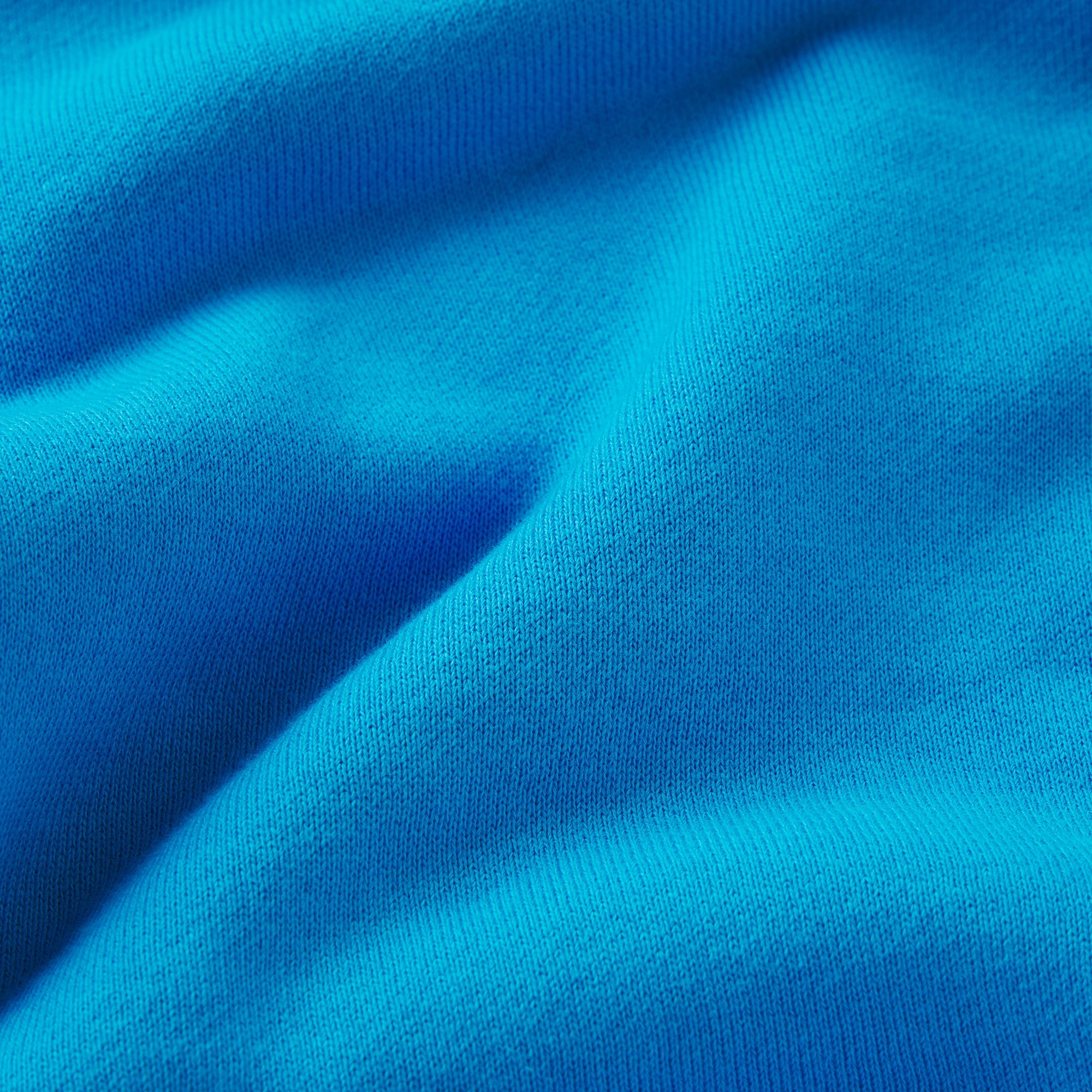 FRENCH TERRY RAW EDGE SHORT | CERULEAN