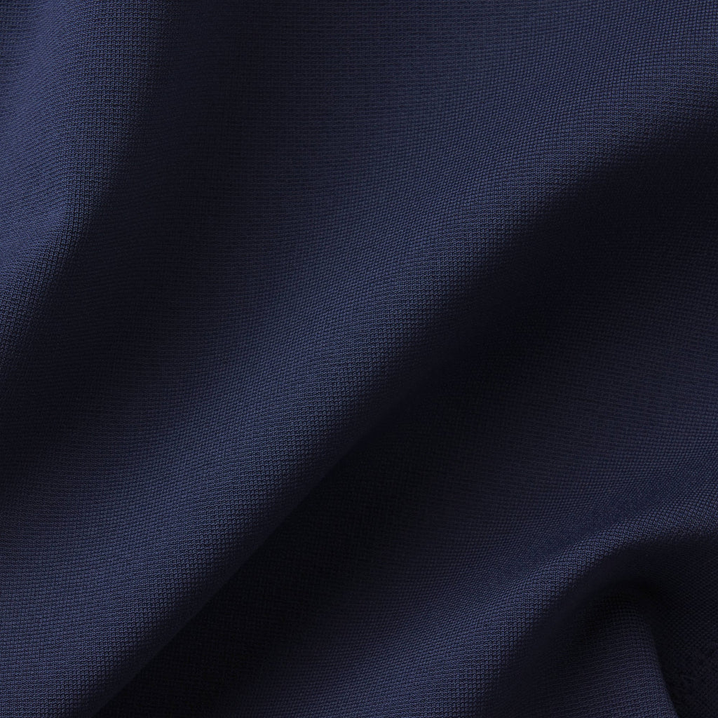 HEAVYWEIGHT CREPE CROPPED JOGGER | NAVY