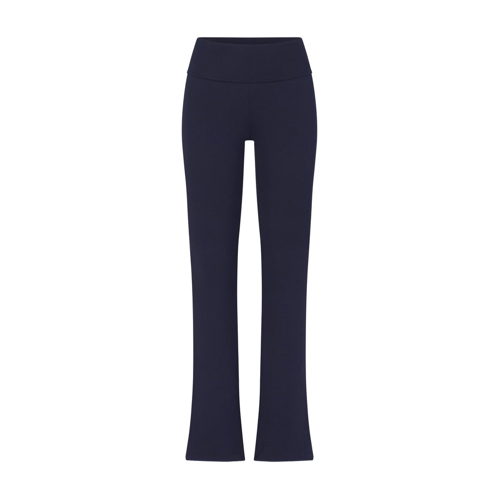 COTTON JERSEY FOLDOVER PANT | NAVY
