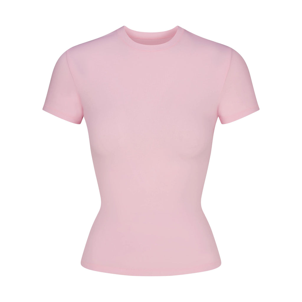 COTTON JERSEY T-SHIRT | CHERRY BLOSSOM