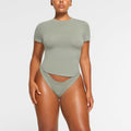 COTTON JERSEY T-SHIRT | MINERAL