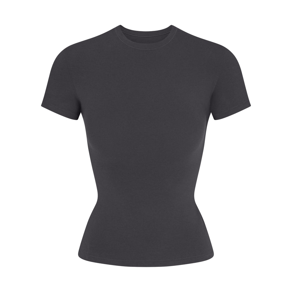 COTTON JERSEY T-SHIRT | ASH