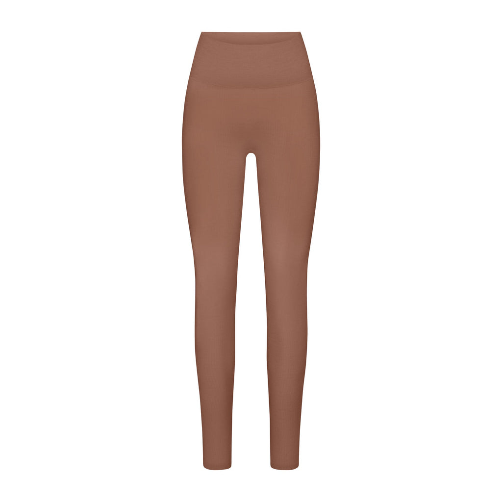 WOOL RIB HIGH-WAISTED LEGGING | SIENNA