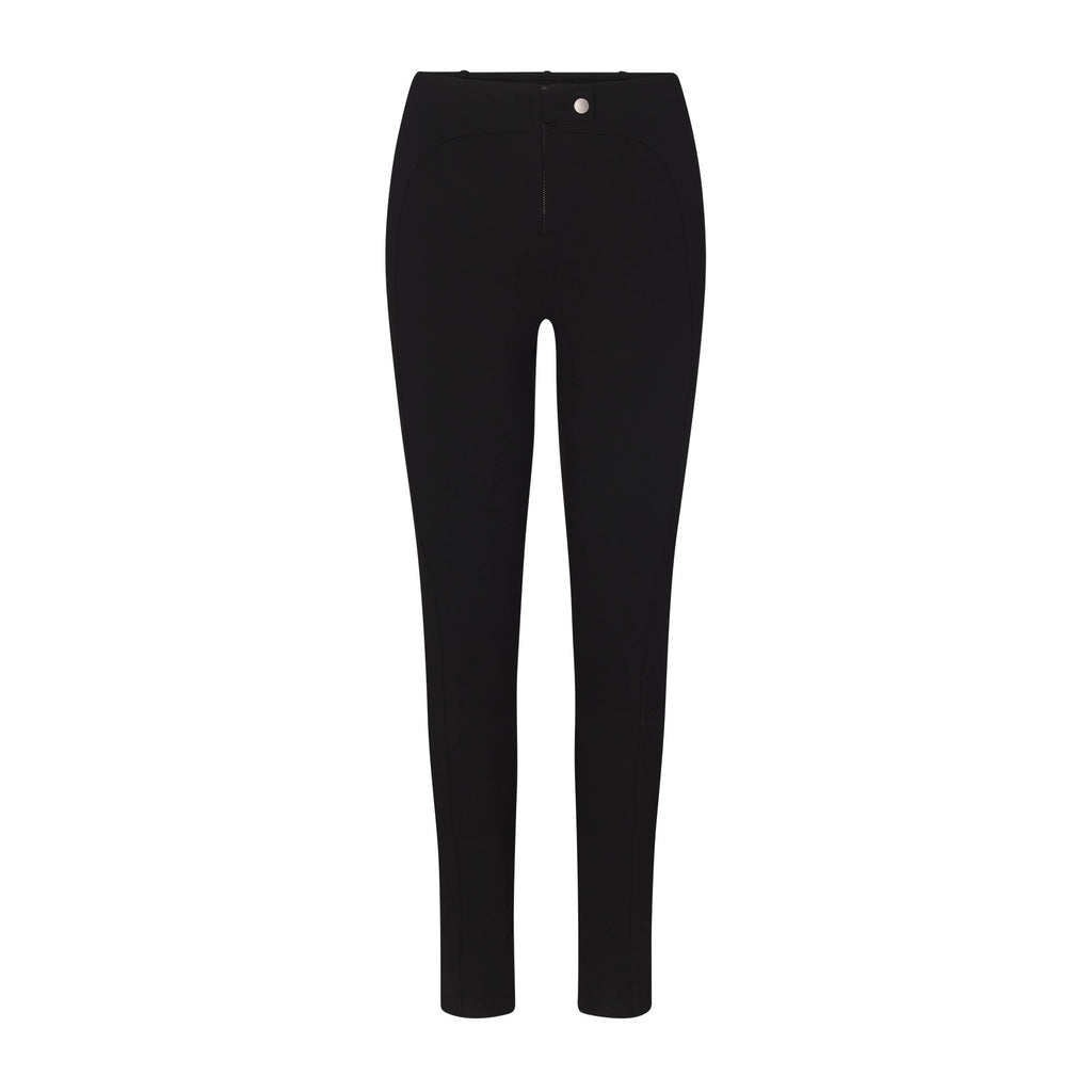 THE ESSENTIAL COLLECTION ZIP FRONT LEGGING | OBSIDIAN