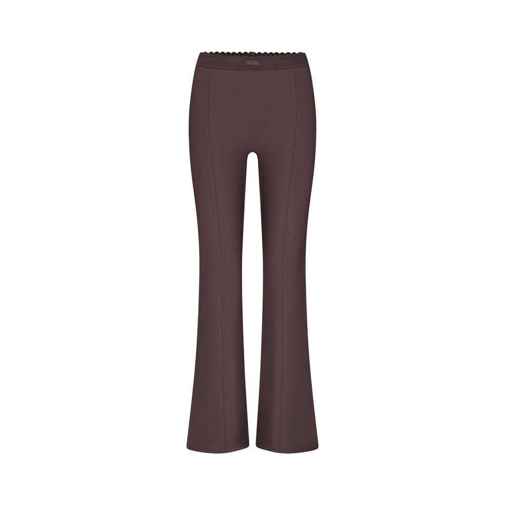 SKIMS BODY HIGH-WAISTED FLARE PANT | RAISIN