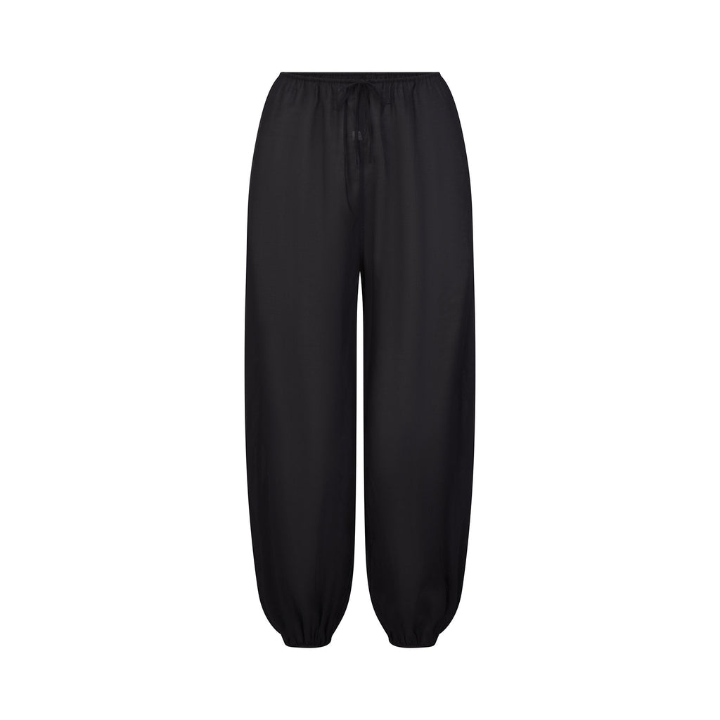 VOILE SLEEP BALLOON PANT | ONYX