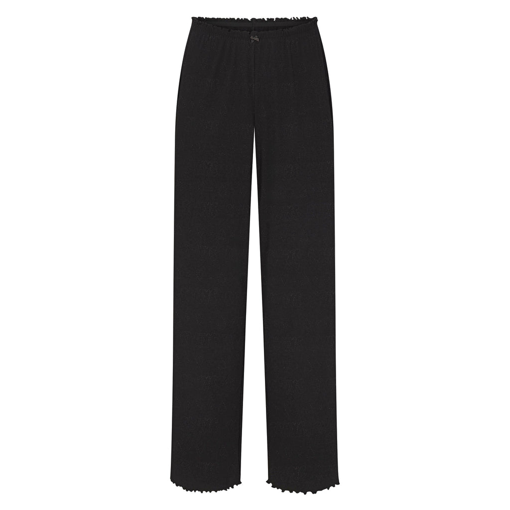 LOGO POINTELLE STRAIGHT LEG PANT | SOOT
