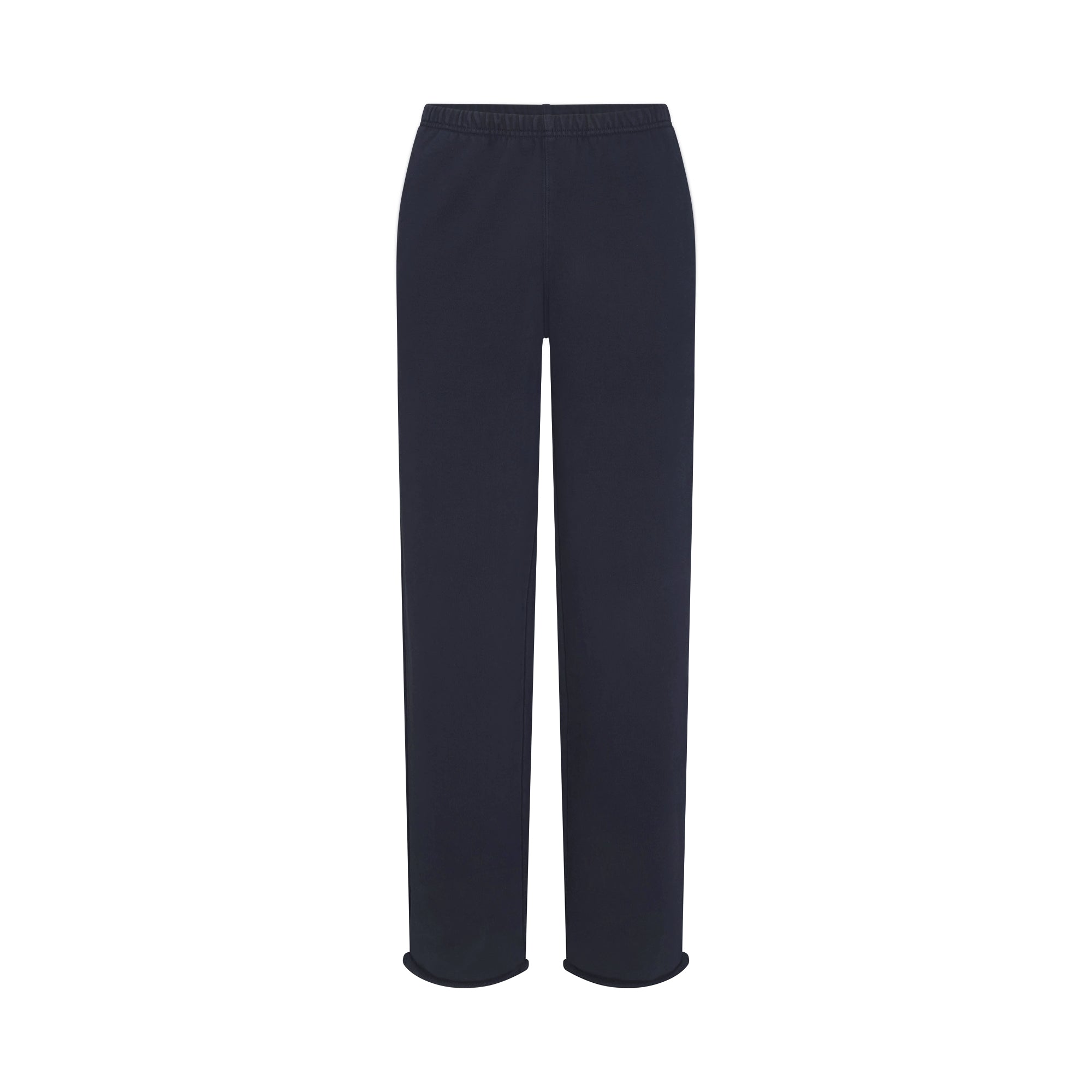 BOYFRIEND FLEECE STRAIGHT LEG PANT | NAVY
