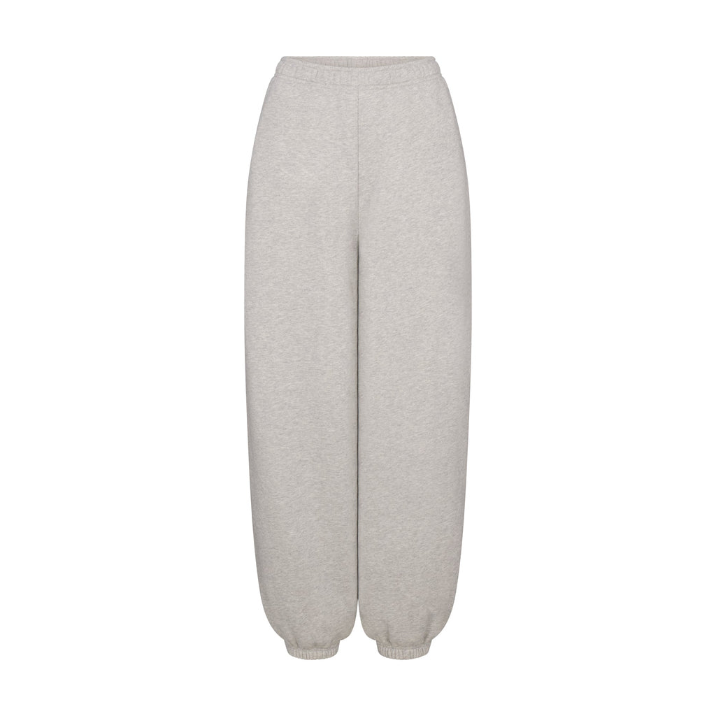 HEAVYWEIGHT FLEECE OVERSIZED JOGGER | HEATHER GREY