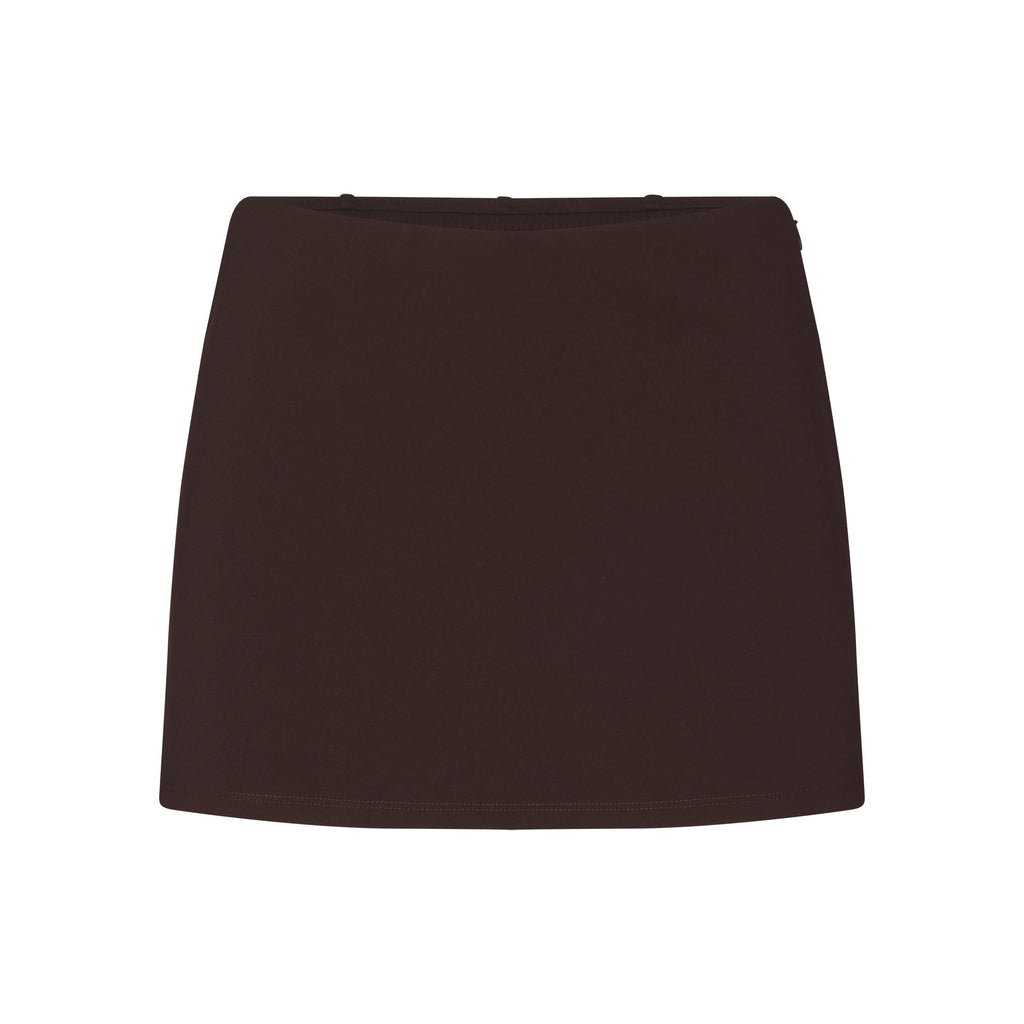 THE ESSENTIAL COLLECTION MINI SKORT | ESPRESSO