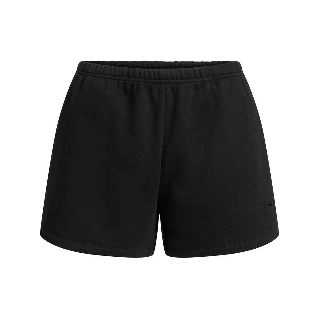 COTTON FLEECE CLASSIC SHORT | ONYX
